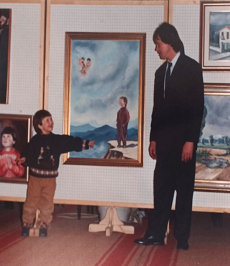 1st SOLO EXHIBITION OF 1988