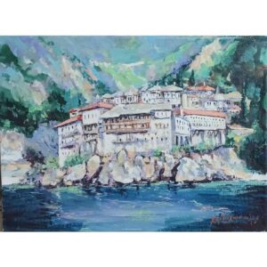 IERA MONH AGIOY GRHGORIOY AGION OROS ( Holy Monastery of Gregoriou - Mount Athos )
